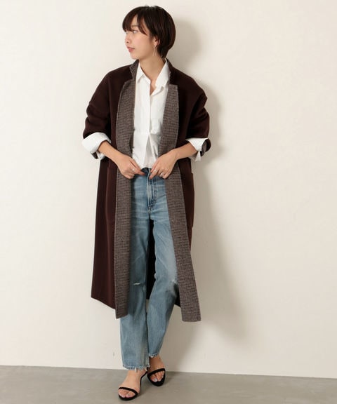 Plage - ハミルトンチェックテーラードコート ¥57,240（税込）