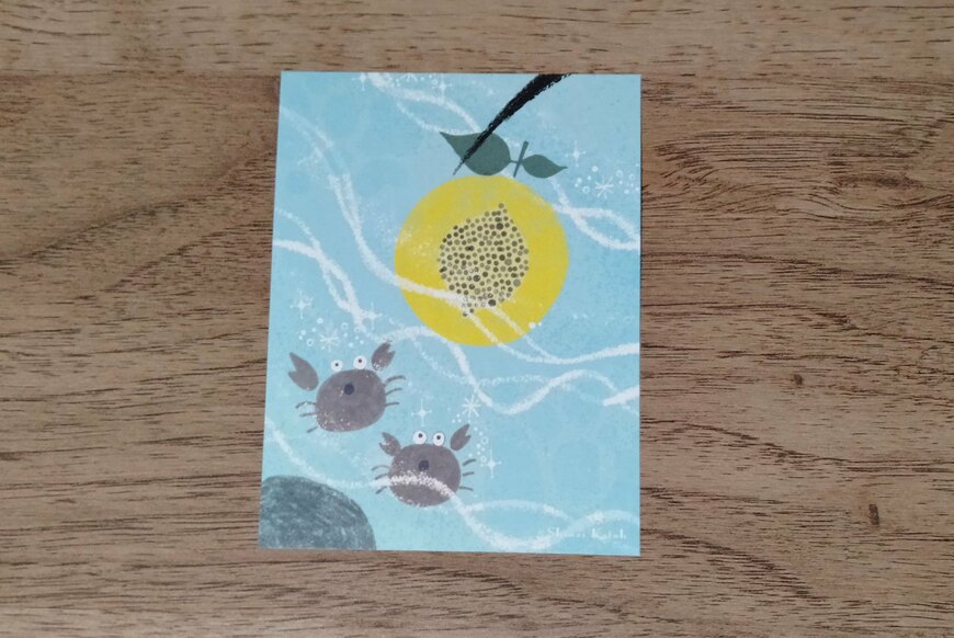 筆者撮影（ダイソー、ミニレターセット（宮沢賢治））