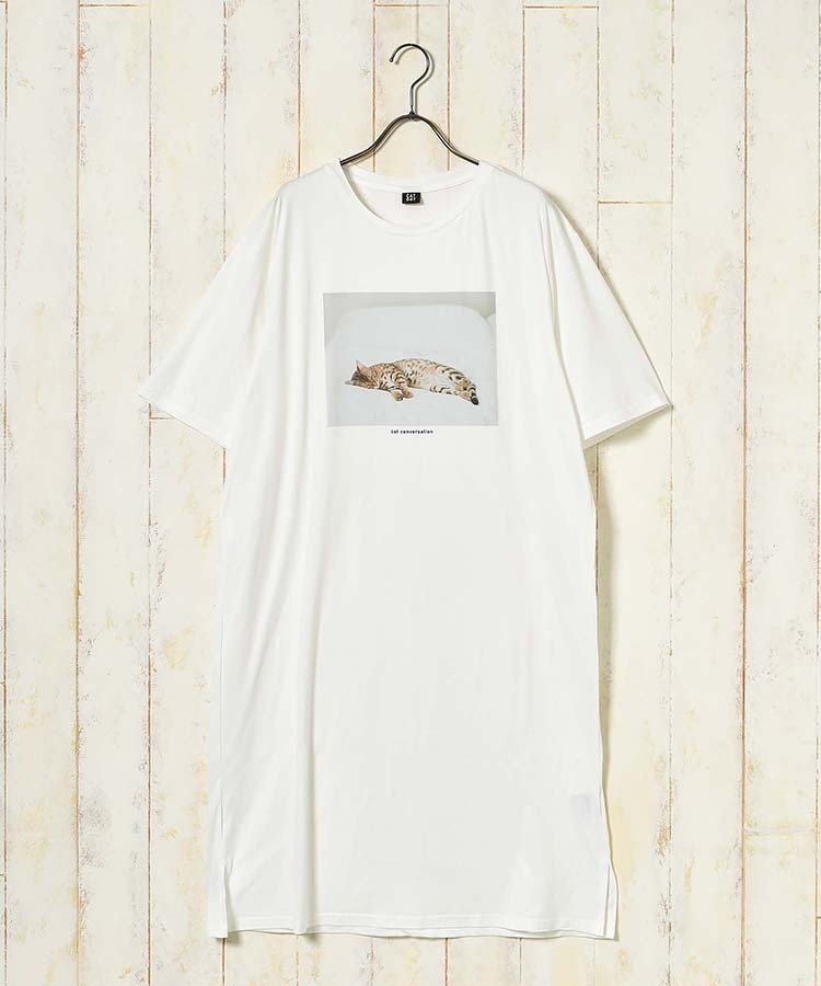 出所：ブルーブルーエ公式　CAT DAYルームワンピース