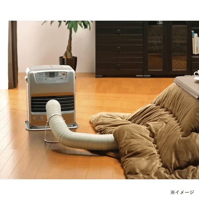 画像出典：バクマ工業温風ヒーター用省エネダクト（カインズ公式サイト）