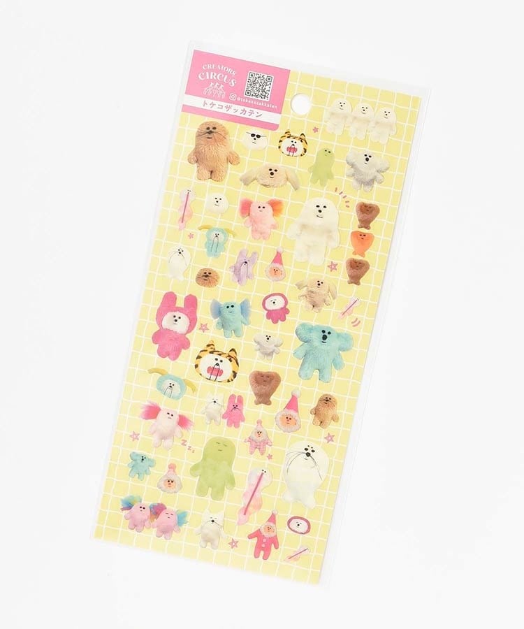 出所：Bleu Bleuet（ブルーブルーエ）公式サイト　クリエイターズサーカスクリアシール