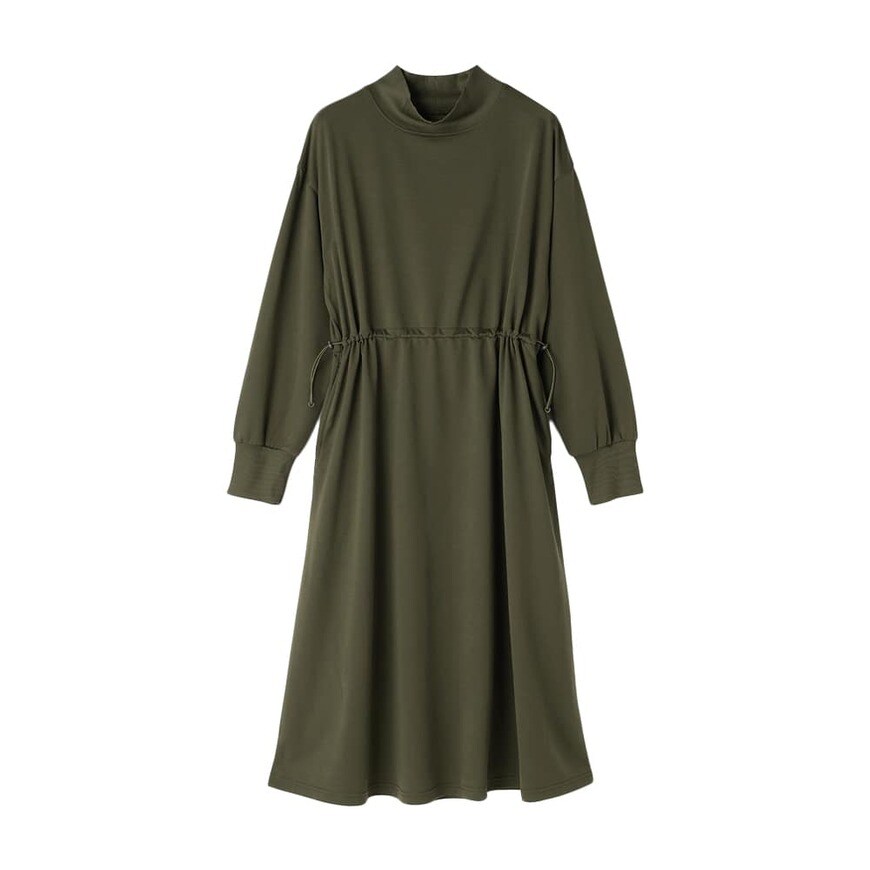 出所：ワークマン公式　レディースニュートラルギャザーワンピース