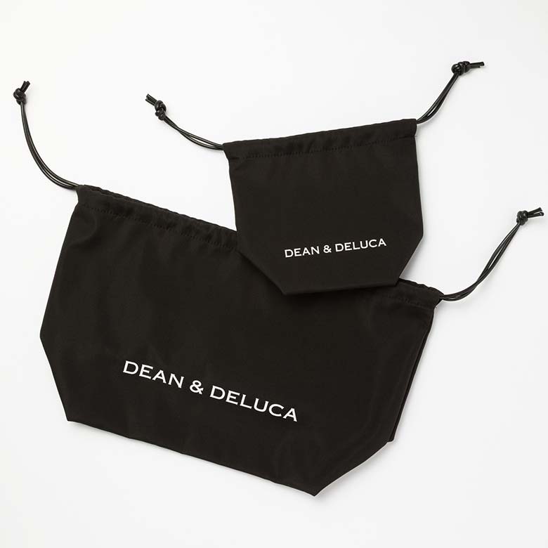 DEAN&DELUCA公式サイト「＜再入荷＞巾着ポーチ２個セット（S／L）＜オンラインストア限定＞」