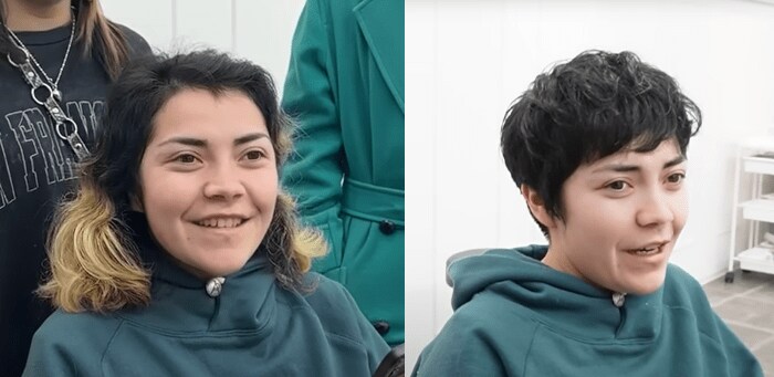 初めて日本の美容院