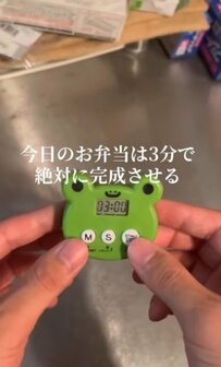 「目標3分だったけど…」高校生が作る時短弁当に「美味しそう」「手際がよくて素晴らしい」の声