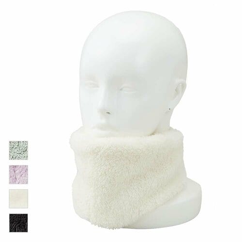 レディース制電フリースボア ショートネックウォーマー