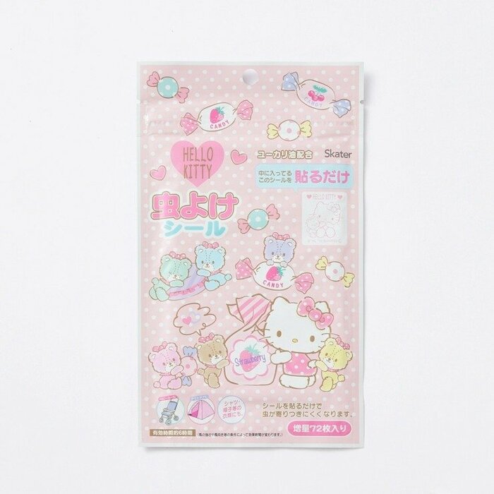 しまむら 虫除けシール(72枚入)(ハローキティ)