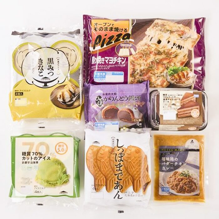 軽食にうれしい冷凍食品入り