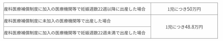 出所：全国健康保険協会「子どもが生まれたとき」