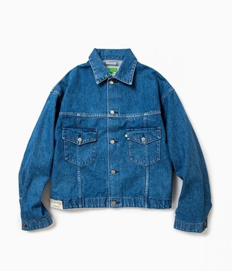 WESTOVERALLS - DENIM TRACKER JACKET (857B) ¥34,560（税込）
