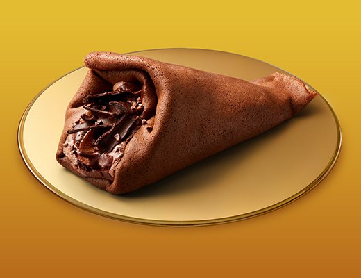 ローソンの新商品:Uchi Café×GODIVA ショコラクレープ