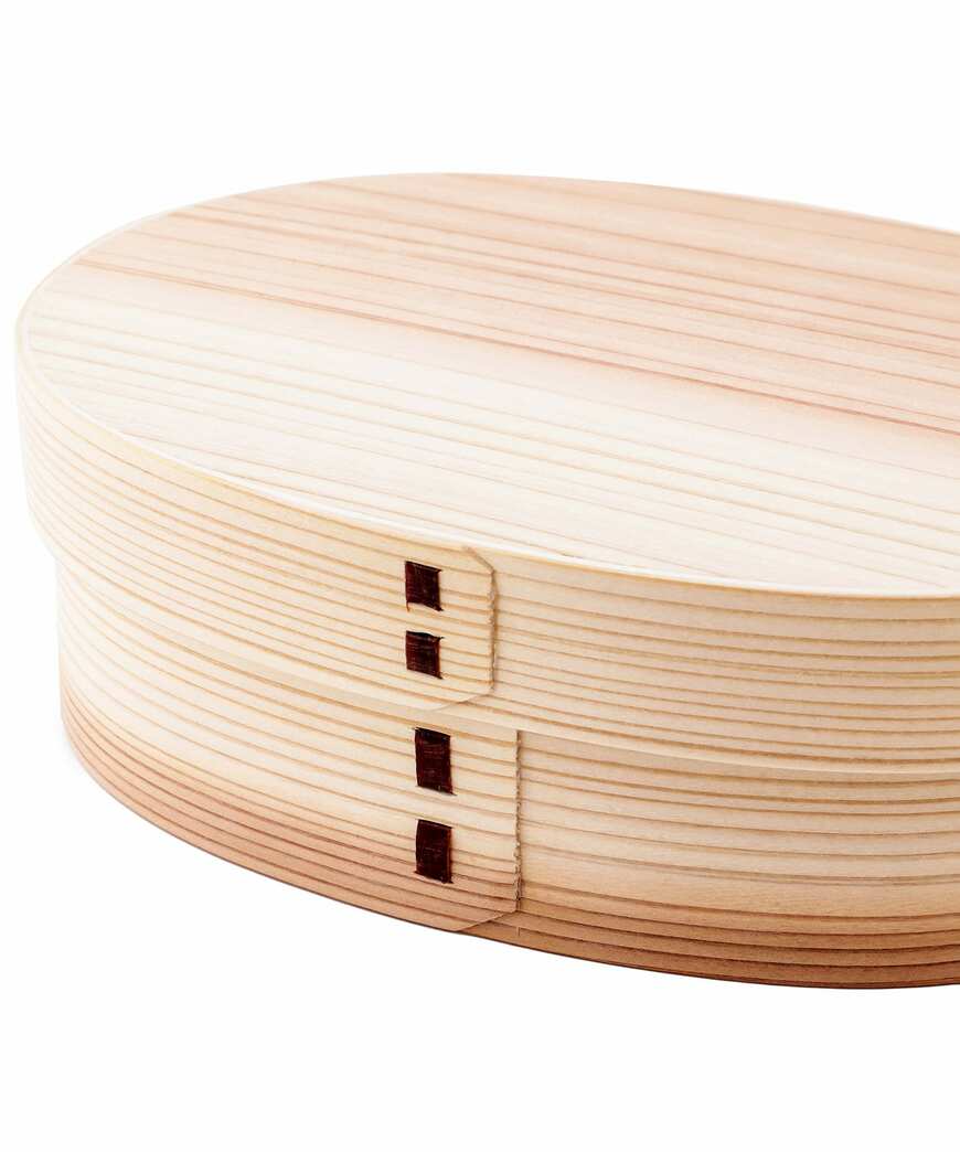 3COINS公式 曲げわっぱ楕円型の画像