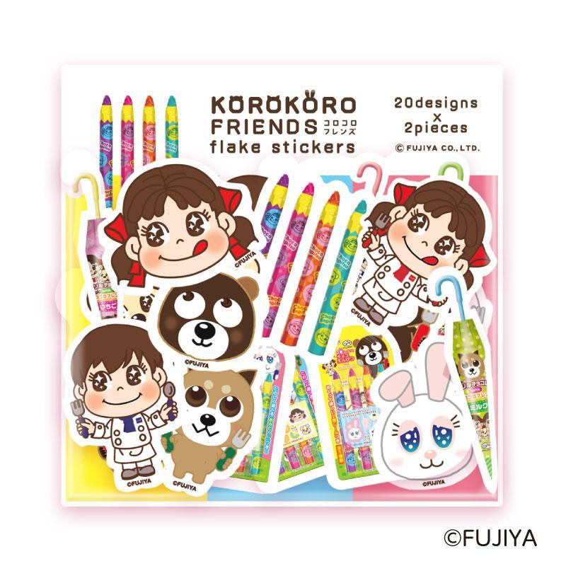 コロコロフレンズ フレークシール（チョコレート）