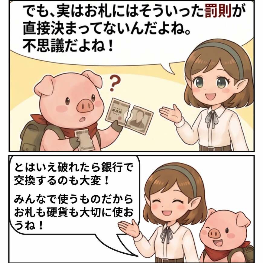 お金のルールを正しく知ろう
