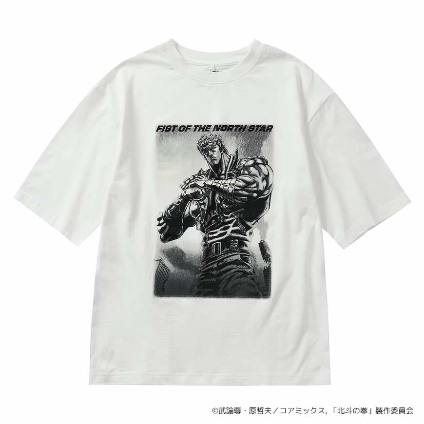 出所：ワークマン公式オンラインストア　『北斗の拳』プリント半袖Tシャツ