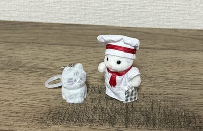 キャンドゥ、ぽてちび にゃんこのアンブレラチャーム商品画像