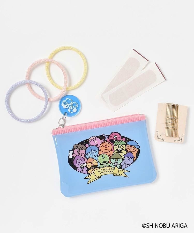 出所：ブルーブルーエ公式　こんなこいるかなミニポーチ