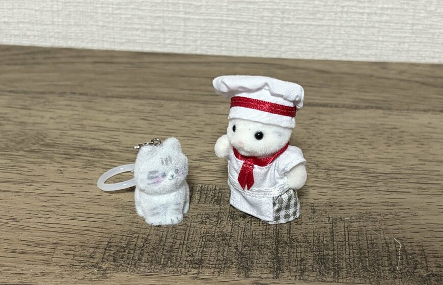 キャンドゥ、ぽてちび にゃんこのアンブレラチャーム商品画像