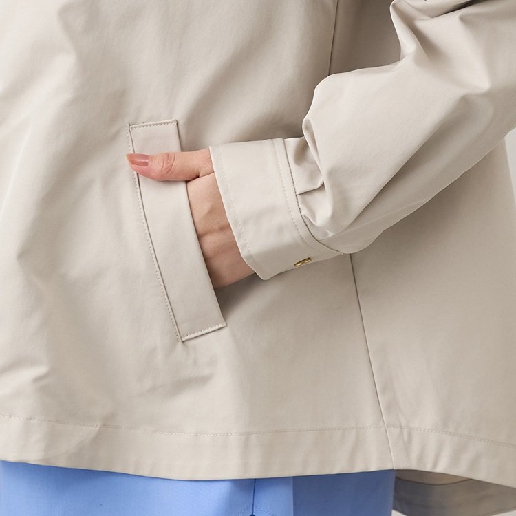 出所：ケユカ公式　【すごナノ撥水】テントラインフーディージャケット