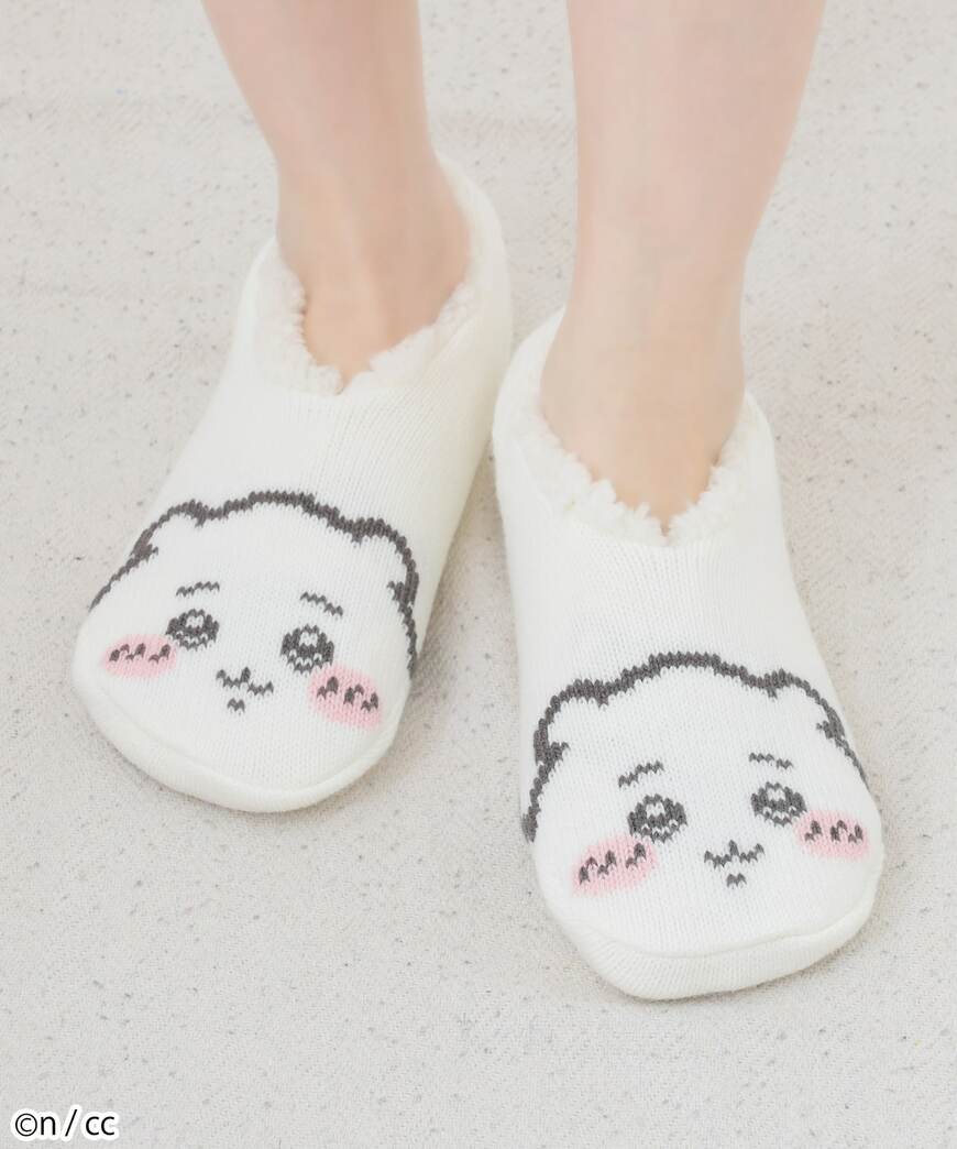 出所：ハニーズ公式通販　ちいかわ／ルームソックス