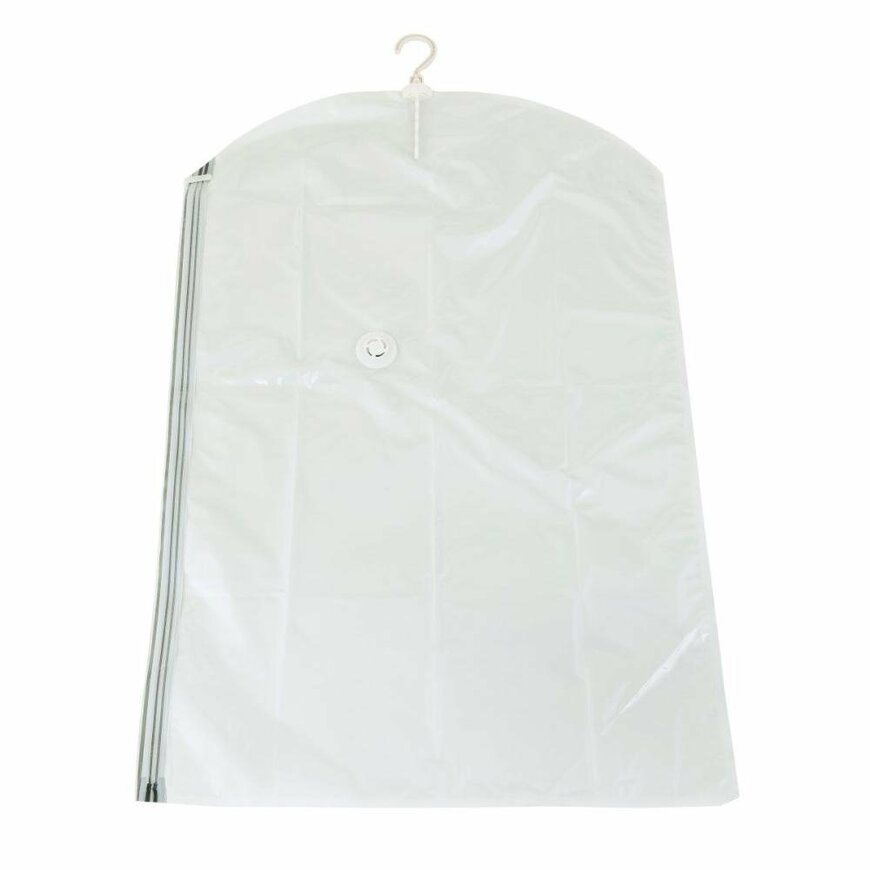 出所:株式会社コメリ 吊るせる衣類圧縮袋