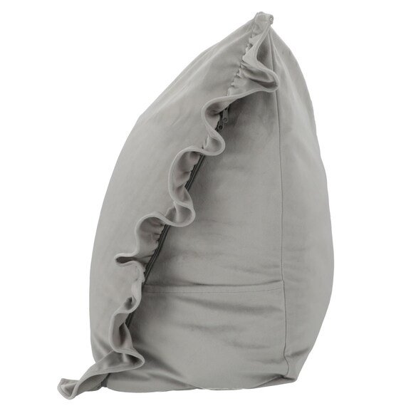 ニトリ公式　【デコホーム商品】布団収納カバー（クッションカバー フリル ）　画像