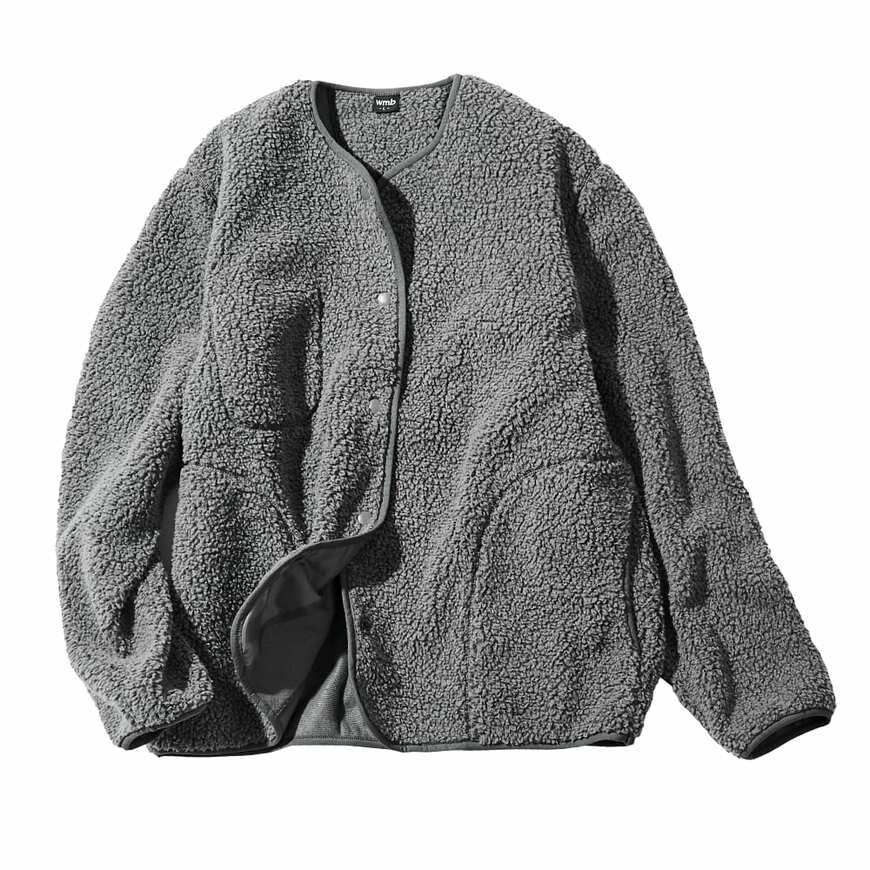 ワークマン公式 レディースボアフリースカーデガン(杢)