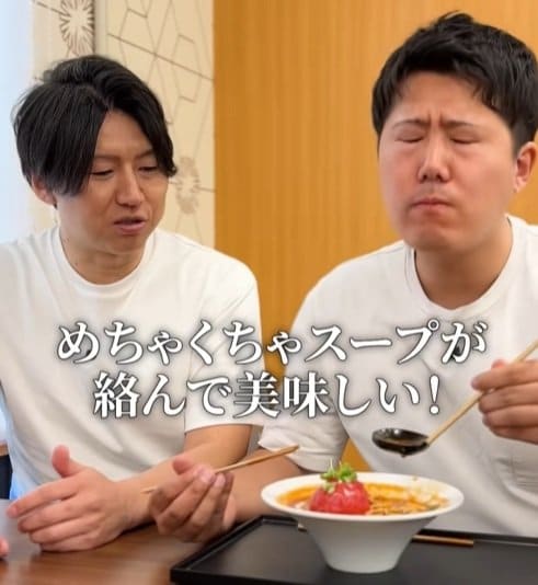 「道の駅 べに花の郷おけがわ」男気とまと～麺のトマトスープを満喫