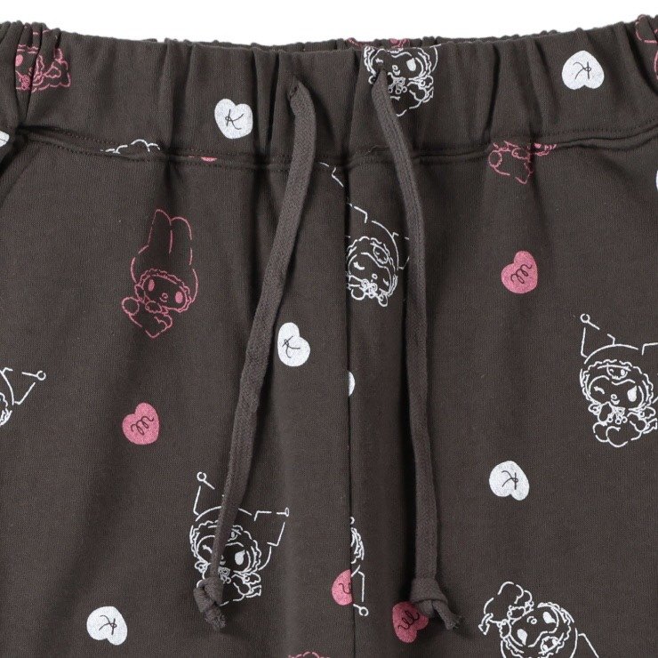 しまむら、レディース　裏毛パンツ（サンリオ）画像