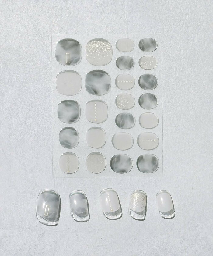 3COINS　ぷっくりジェルネイルシール