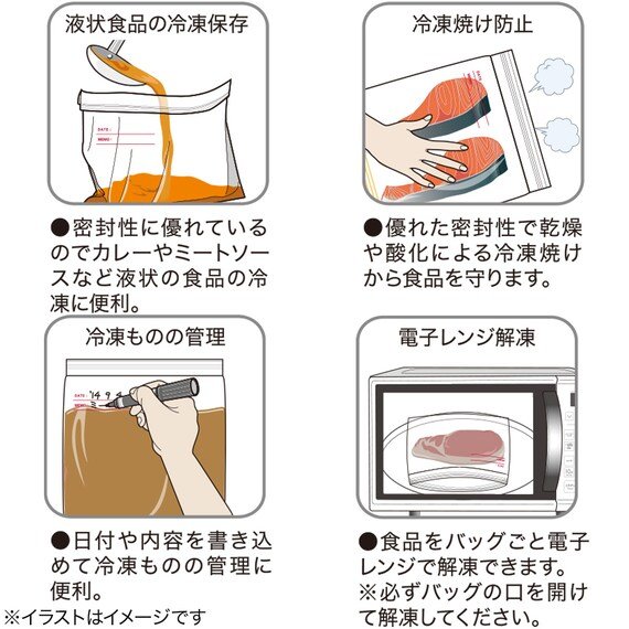 お菓子の仕分けやペットの餌を小分けするのにも便利