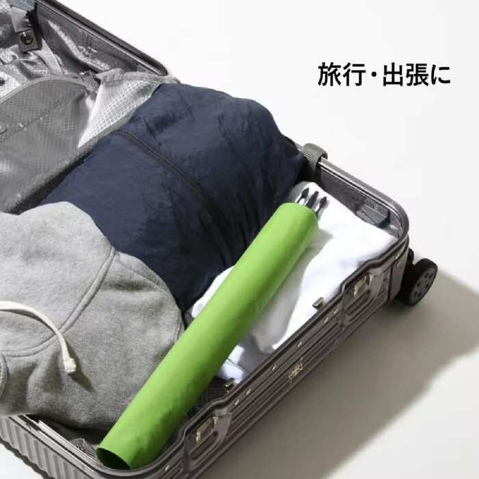 別々のアイテムを持っていかずに済むのも助かります