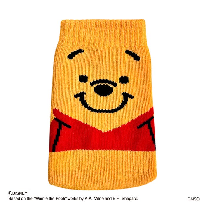 出所：ダイソー公式　のびるニットボトルホルダー（くまのプーさん）