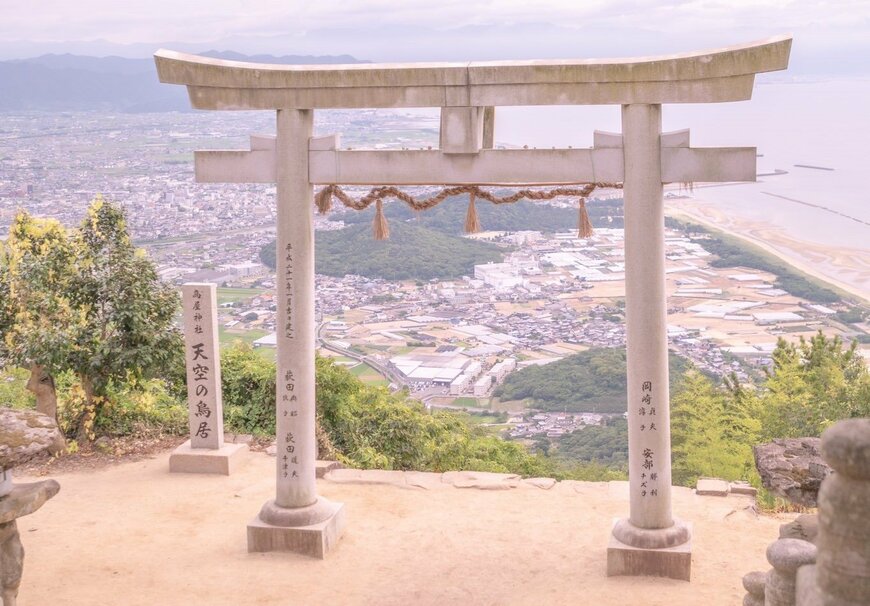 【香川・観音寺市】「天空の鳥居」で撮影された写真がSNSで話題