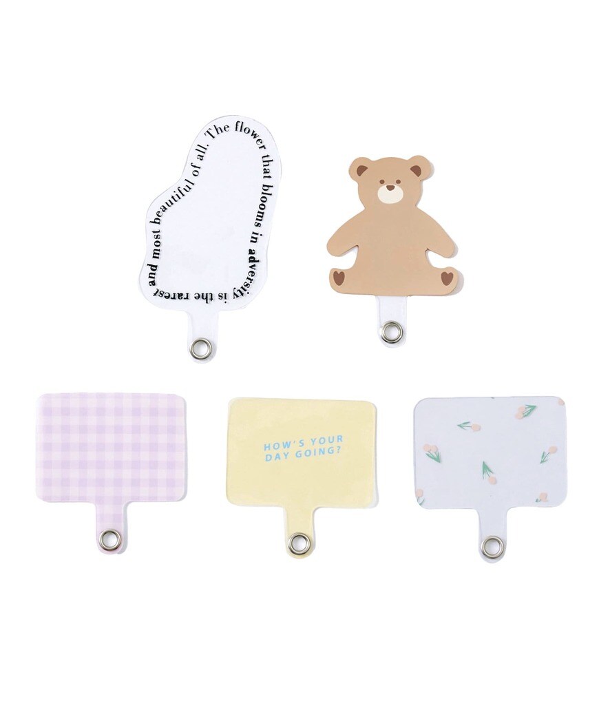 出所：パルグループ公式ファッション通販サイト 3COINS ストラップホルダー5枚セット