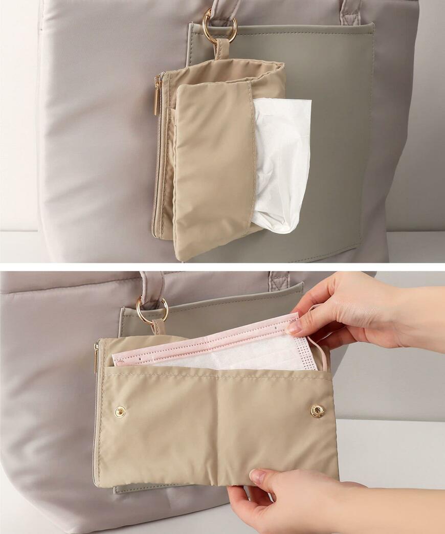 出所:パルグループ公式ファッション通販サイト 3COINS ポケットティッシュ&マスクケース