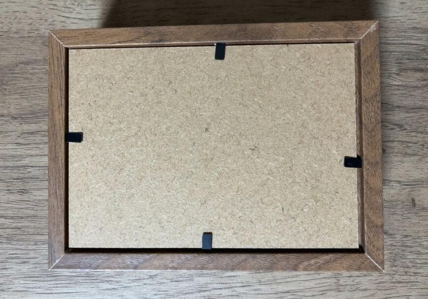 セリア、立体フォトフレームL判 商品画像