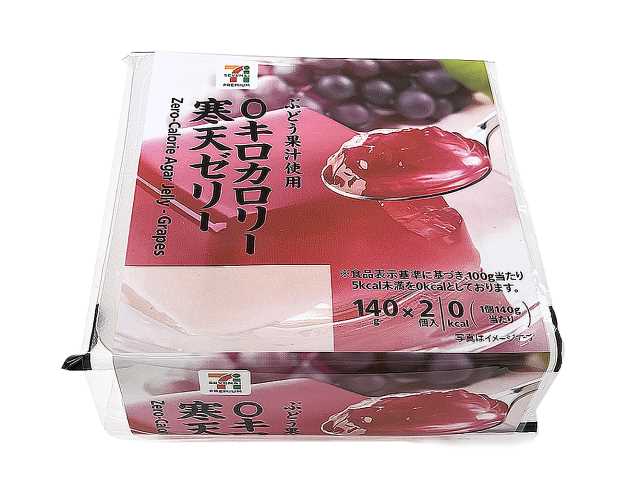 7プレミアム　寒天ゼリーカロリー0ぶどう