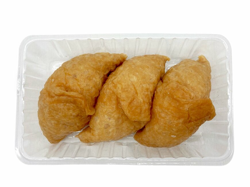 セブン-イレブンの新商品：ふっくらお揚げのいなり　3個入り