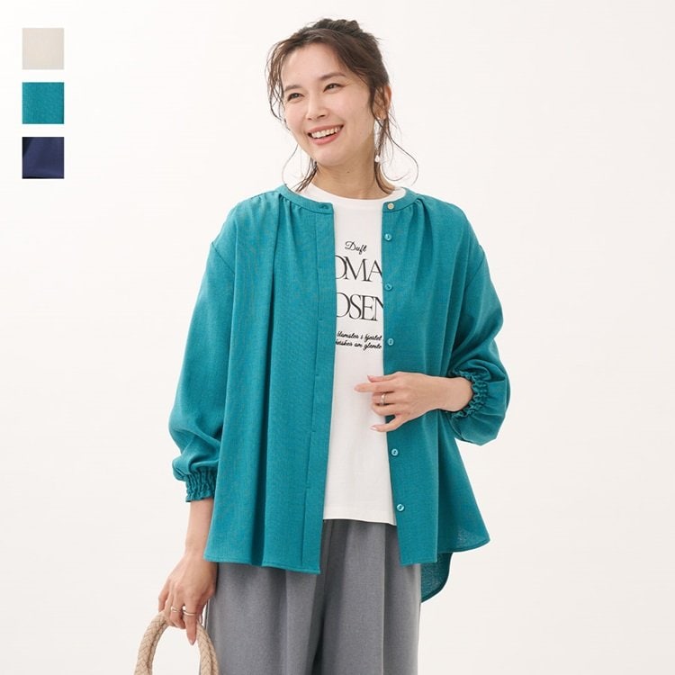 KEYUCA（ケユカ）公式通販サイト　【すごナノ撥水】リネンライクブラウスの画像