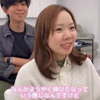 綺麗系ショートを希望の女性が顔まわりカットで大変身！「めっちゃきれい！」と笑顔