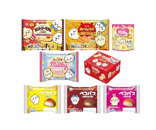不二家×ちいかわのかわいいコラボがついに実現