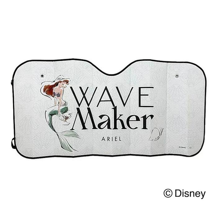 ディズニー 車内用フロントシェードM アリエル