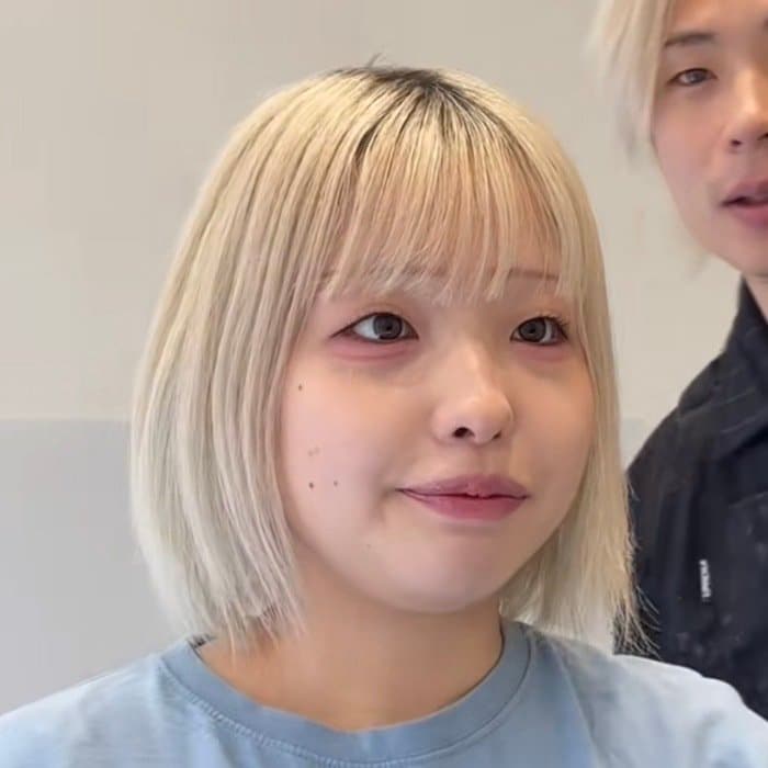 インナーカラーで可愛くイメージチェンジした女性！思わず拍手する理想的な仕上がりに