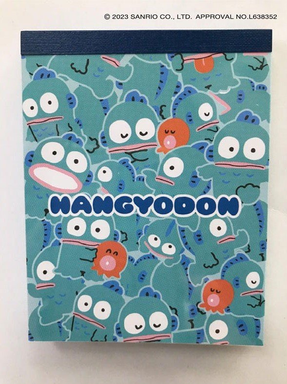 出所：Can★Doネットショップ サンリオ　ミニメモ　ハンギョドン／ギュギュットイッパイ2