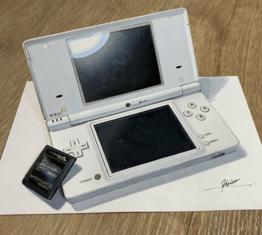 ニンテンドーDSiのイラスト