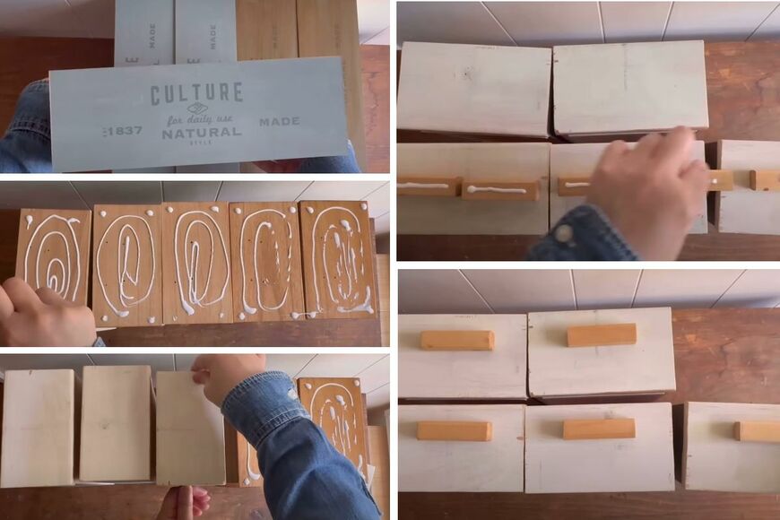 セリアとダイソーの商品を使ったDIY