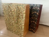 気品凄い【セリア✕モリス】「ハンドルバッグ」4種。全柄買いする人も