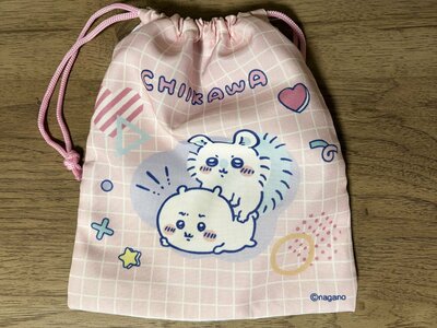 ダイソー、巾着 ちいかわ