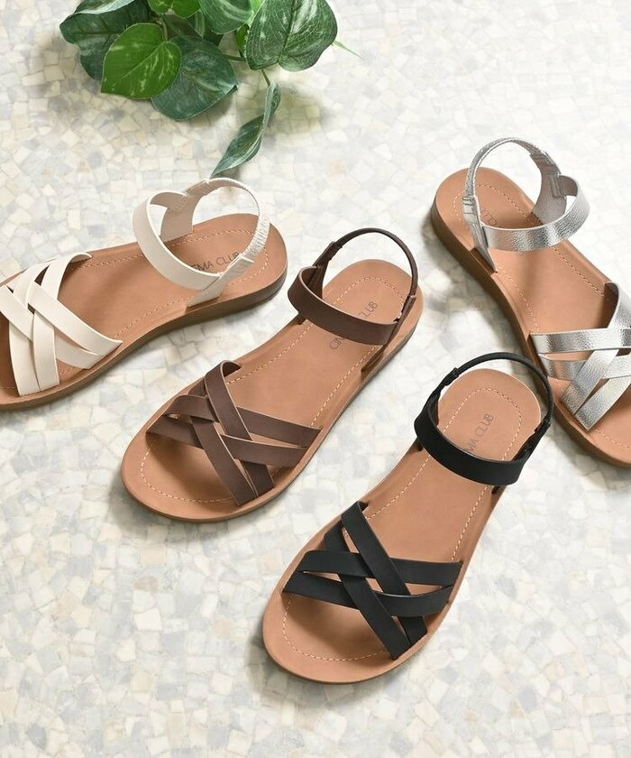 軽量屈曲ゴム使いサンダル